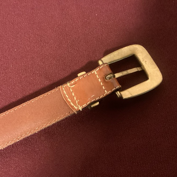 Fossil Leather Belt Women’s size small - Picture 5 of 9